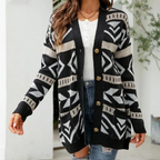 R&B | Moderne und Modische Winter-Strickjacke