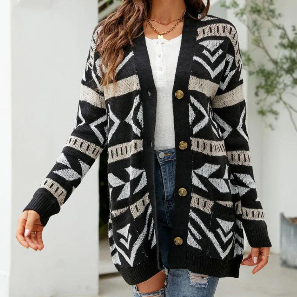R&B | Elegante und Vielseitige Winter Strickjacke