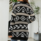 R&B | Moderne und Modische Winter-Strickjacke