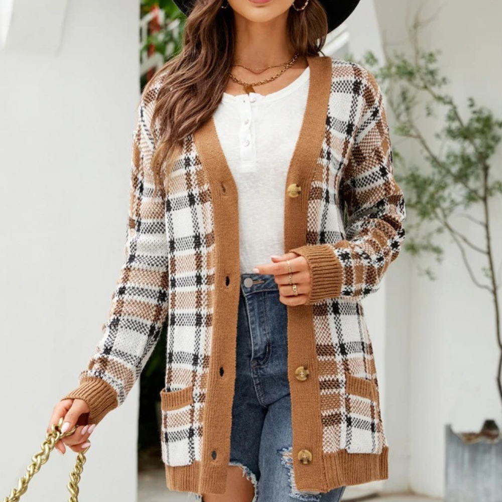 R&B | Moderne und Modische Winter-Strickjacke