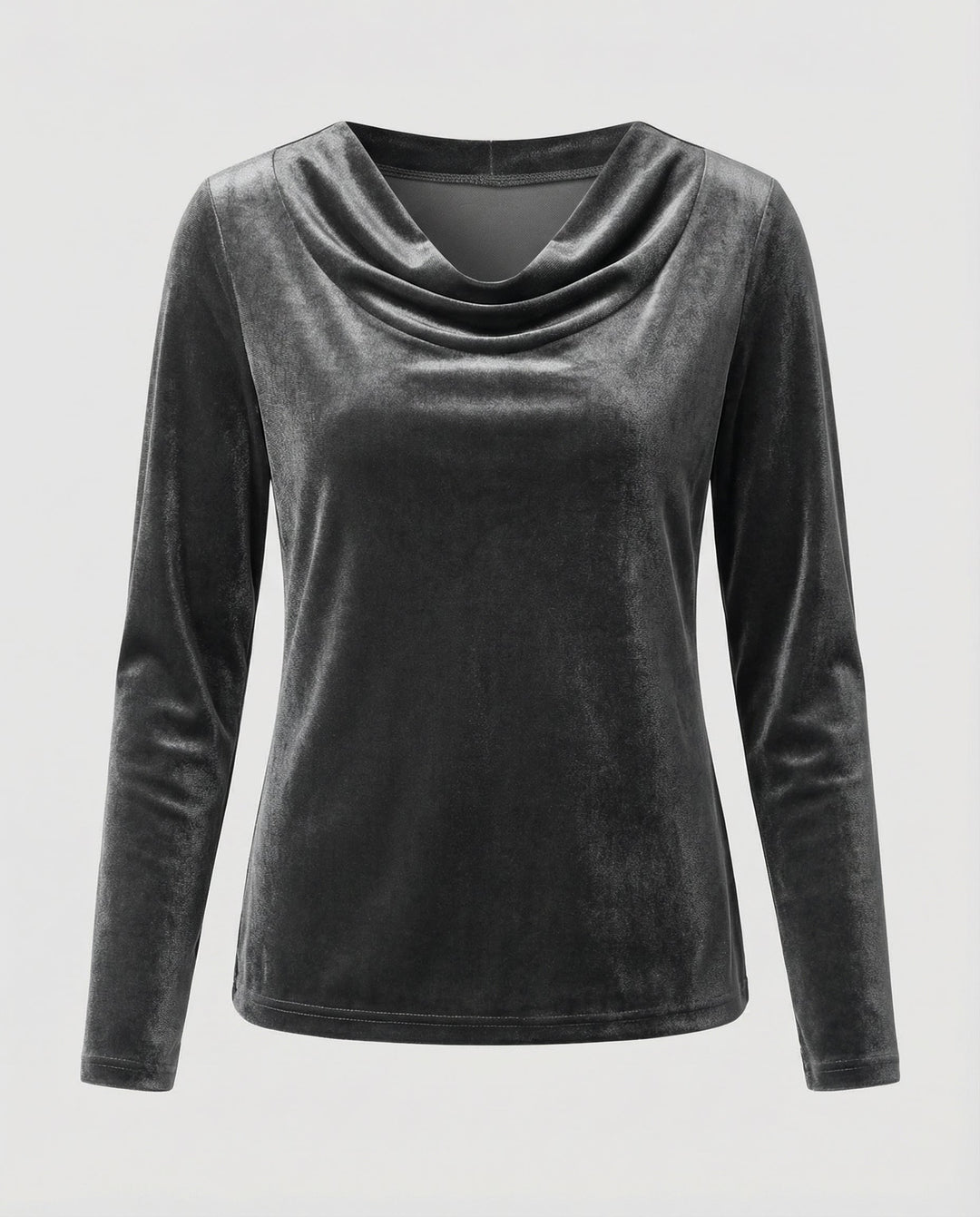 Elegantes Samtshirt Damen Lässig | R&B