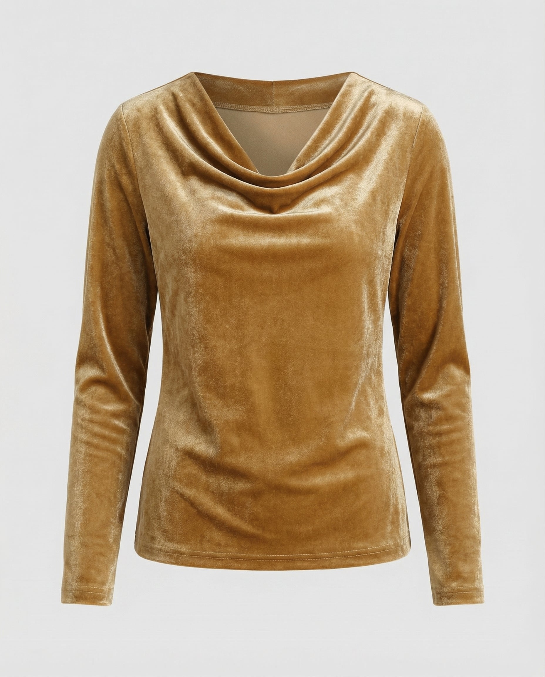 Elegantes Samtshirt Damen Lässig | R&B