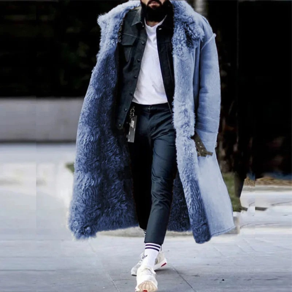 R&B | eine luxuriöse Shearling-Überjacke