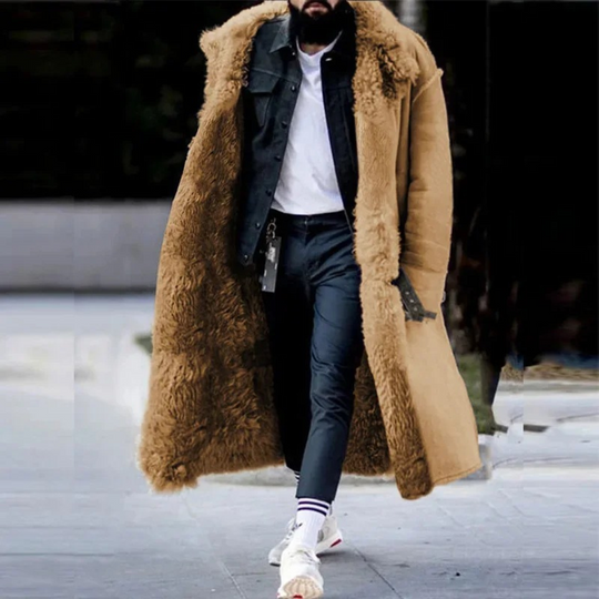 R&B | eine luxuriöse Shearling-Überjacke