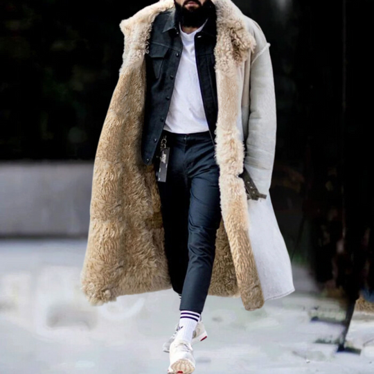 R&B | eine luxuriöse Shearling-Überjacke