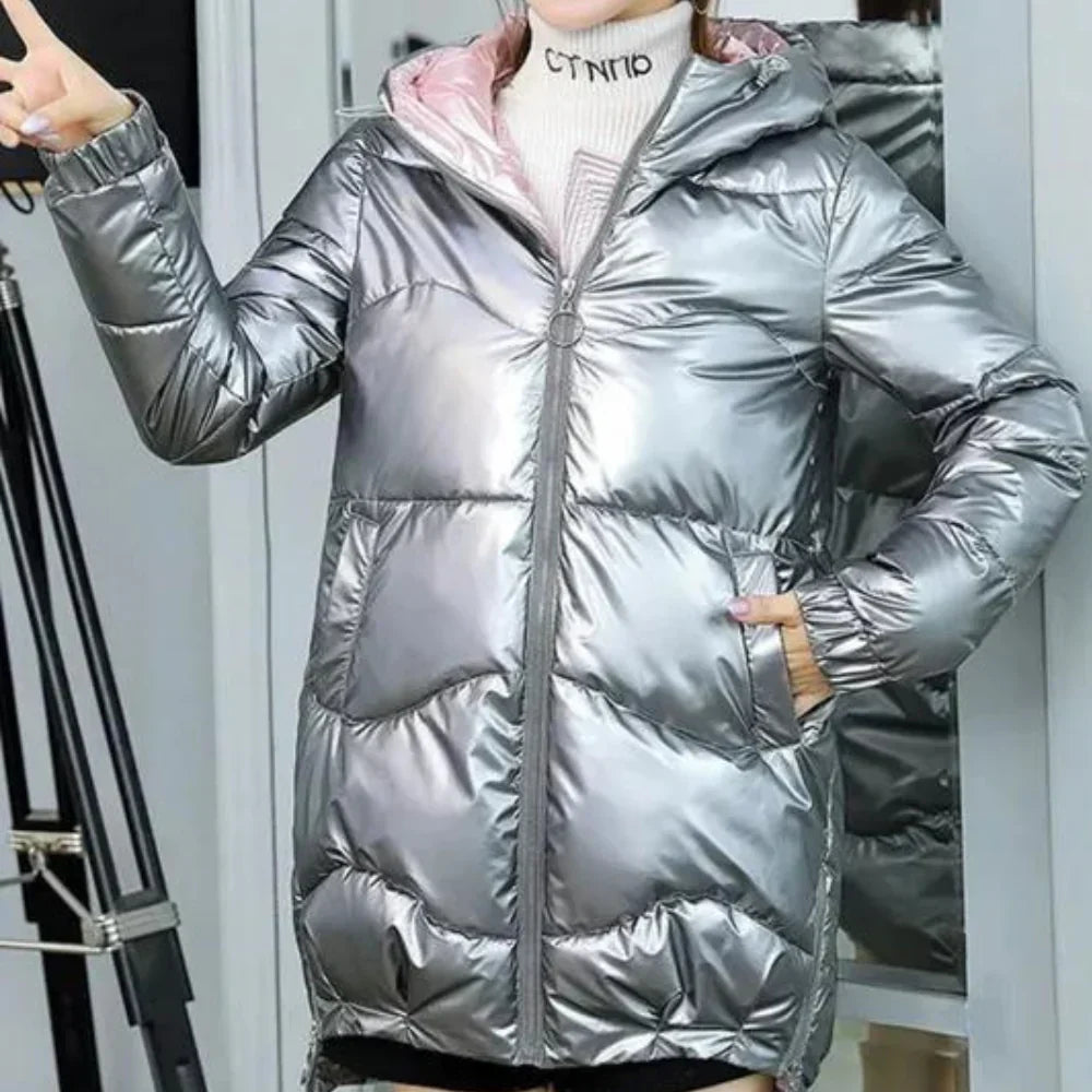 R&B | Bequeme Damenjacke mit Warmer Kapuze