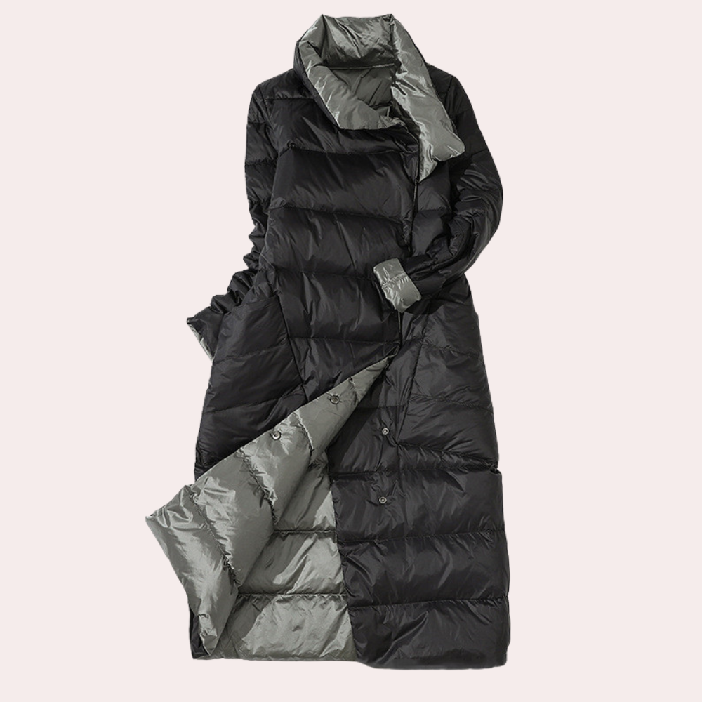 R&B | Winterjacke - lange Damenjacke