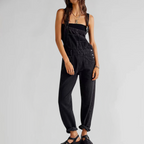R&B | Damen-Latzhose aus Denim mit Cross-Back-Design