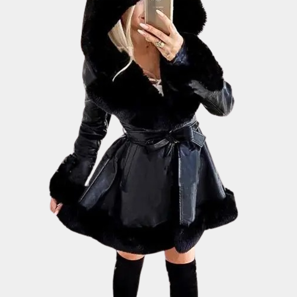 R&B | Stilvolle und warme Winterhoodiejacke für Frauen