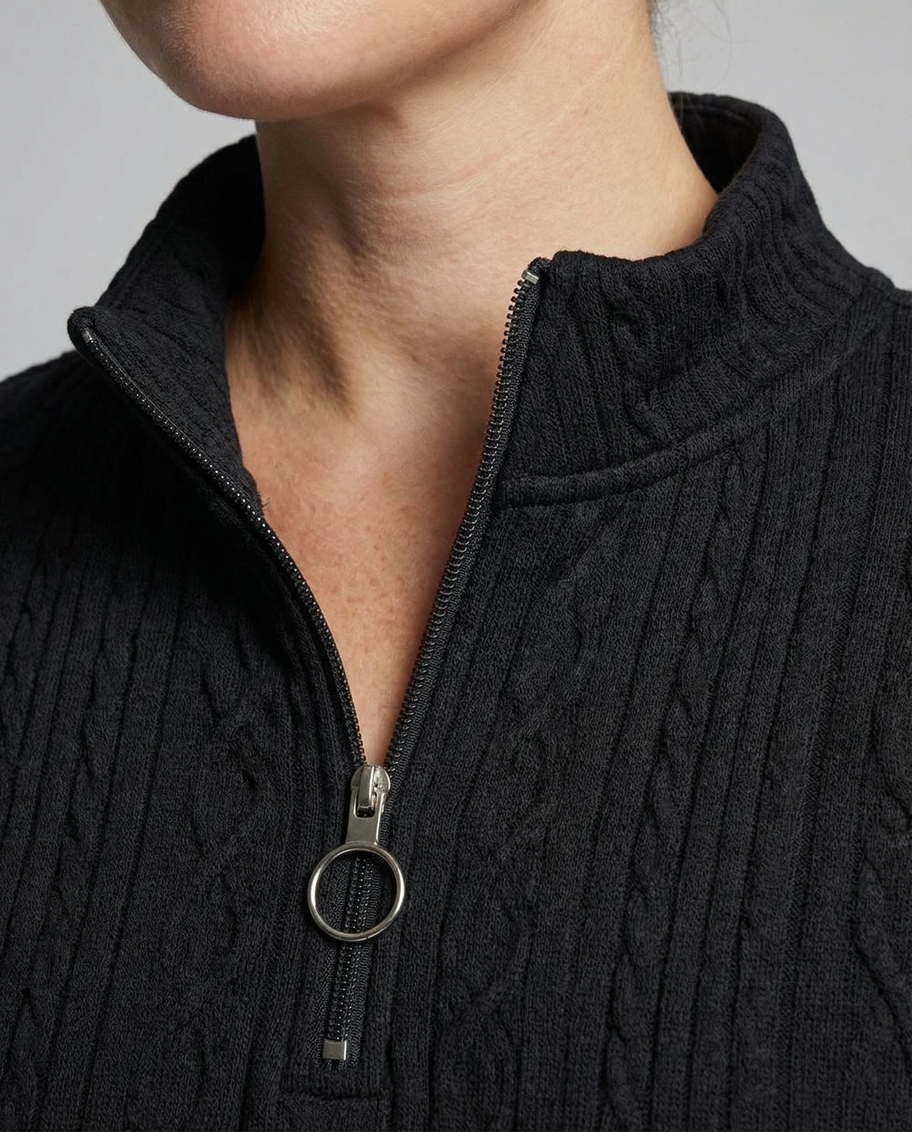R&B | Weicher Casual-Pullover Mit Textur Für Damen