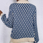 R&B | Trendiger Pullover mit Kragen Detail