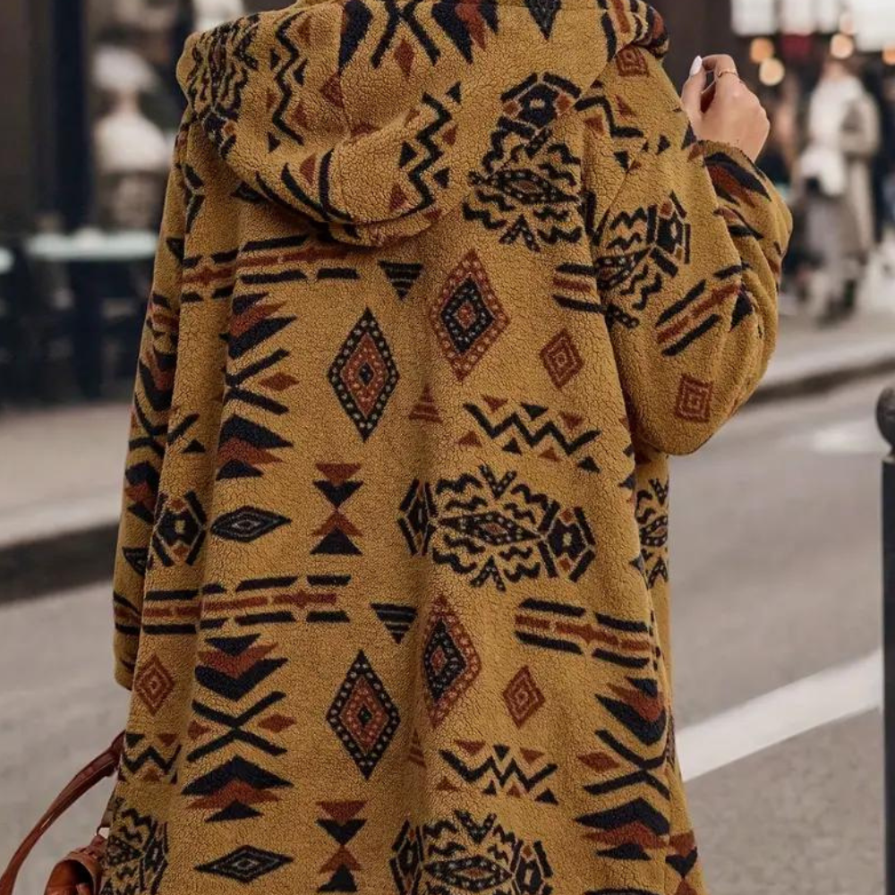 R&B | warme Jacke mit Kapuze