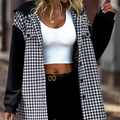R&B | Karierte Jacke mit Knöpfen