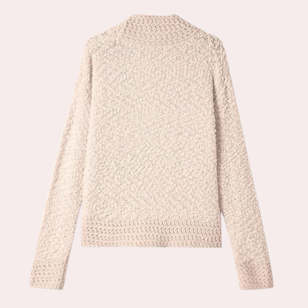 R&B | Strickcardigan Weiches Bouclé-design Lässige Passform