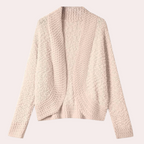 R&B | Strickcardigan Weiches Bouclé-design Lässige Passform