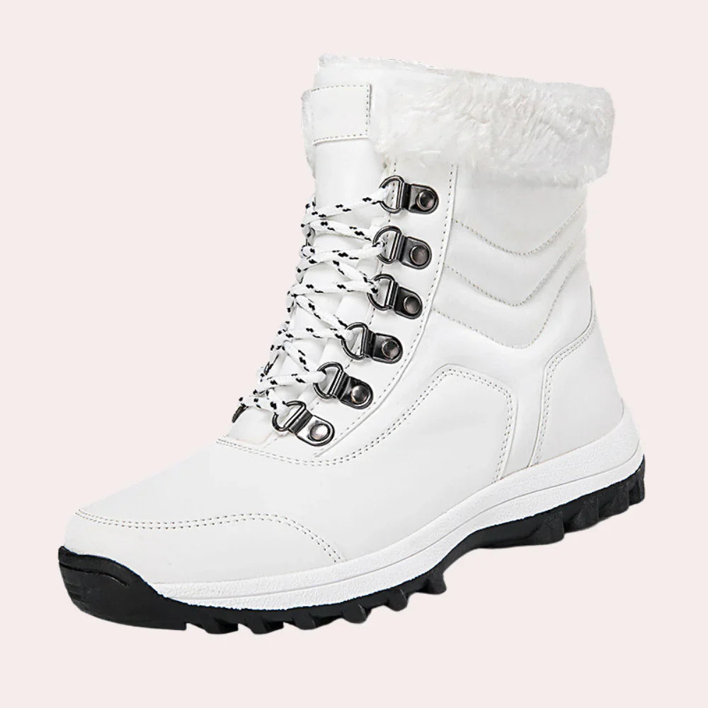 Luna Gemütliche Winterstiefel mit Pelzfutter und rutschfester Sohle R&B