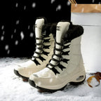 R&B | Robuste Winterstiefel mit Schnürsenkeln für Frauen