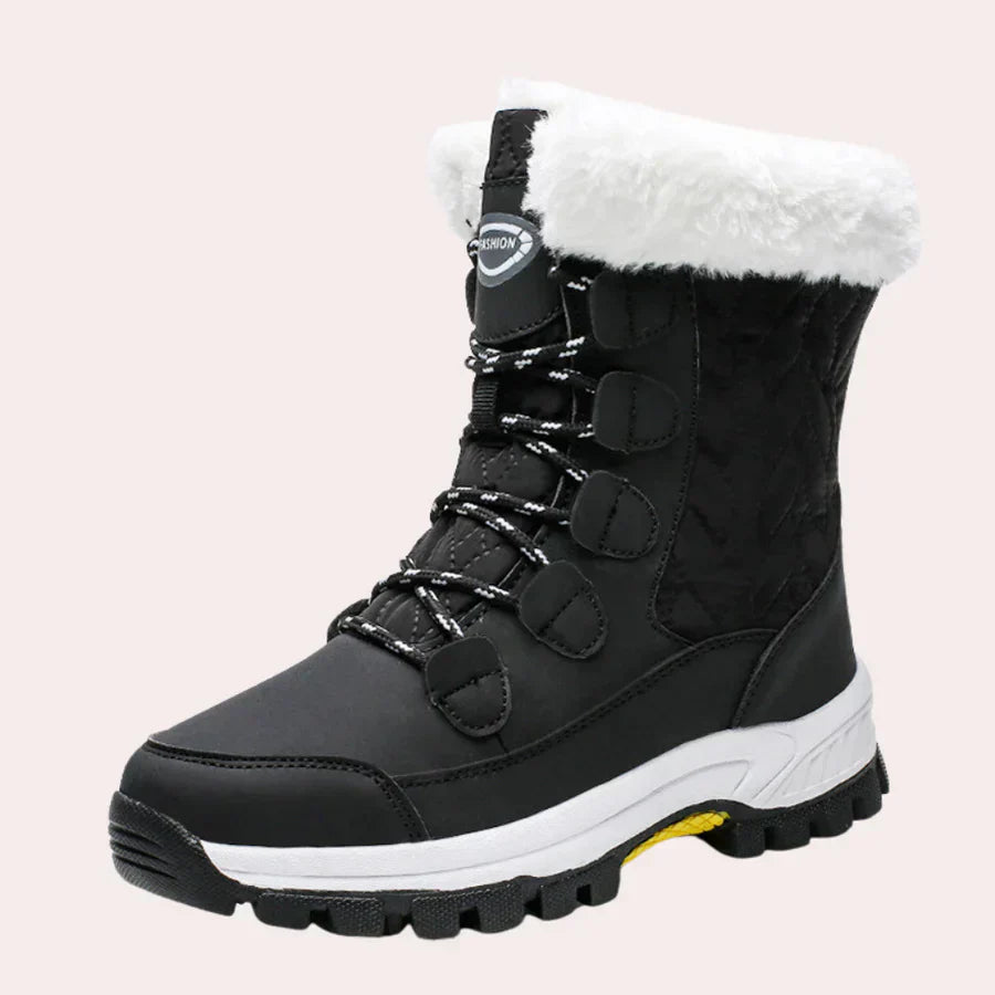 R&B | mit Kunstfell gefütterte Schneestiefel für Frauen