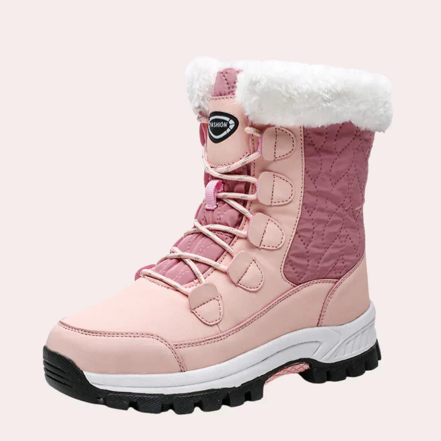 R&B | mit Kunstfell gefütterte Schneestiefel für Frauen