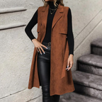R&B | Elegante und ärmellose Herbstjacke für Frauen