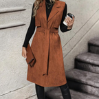 R&B | Elegante und ärmellose Herbstjacke für Frauen