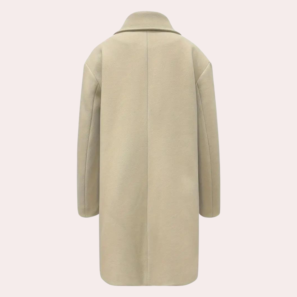 R&B | Elegante, einfarbige Winterjacke für Frauen