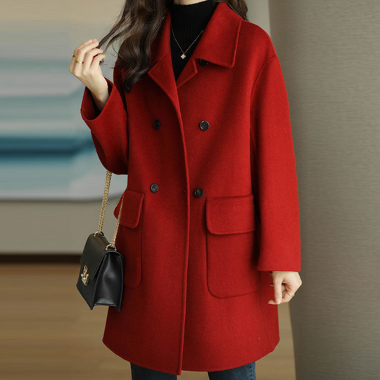 R&B | Winterjacke mit Aufgesetzten Taschen für Damen - Herbst