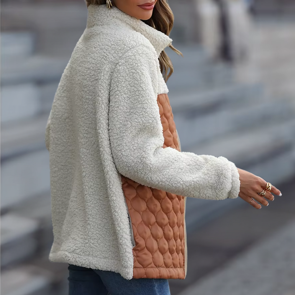 R&B | Elegante Samtjacke für Frauen, perfekt für die Wintersaison