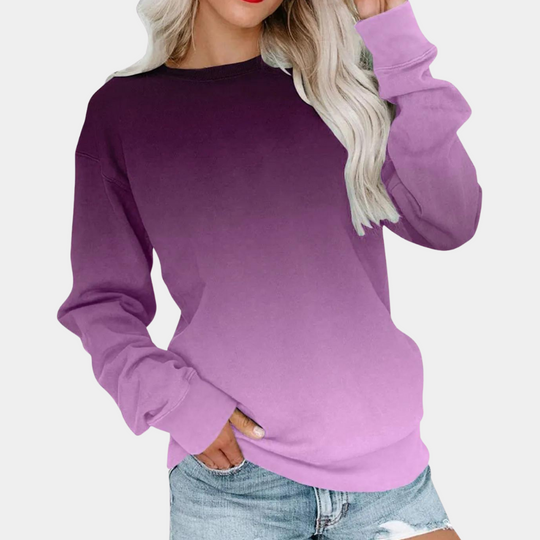 R&B | Pattern Damen Sweatshirt Stylisches, Leichtes, Ganzjahres Atmungsaktives Design