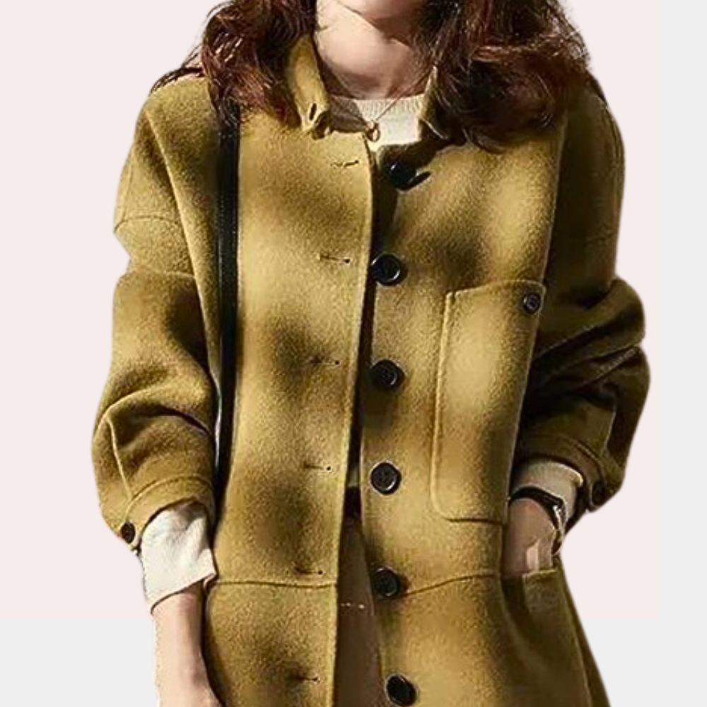 R&B | Lange und warme Trenchcoat für Damen, perfekt für den Winter