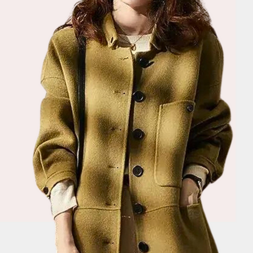 R&B | Lange und warme Trenchcoat für Damen, perfekt für den Winter