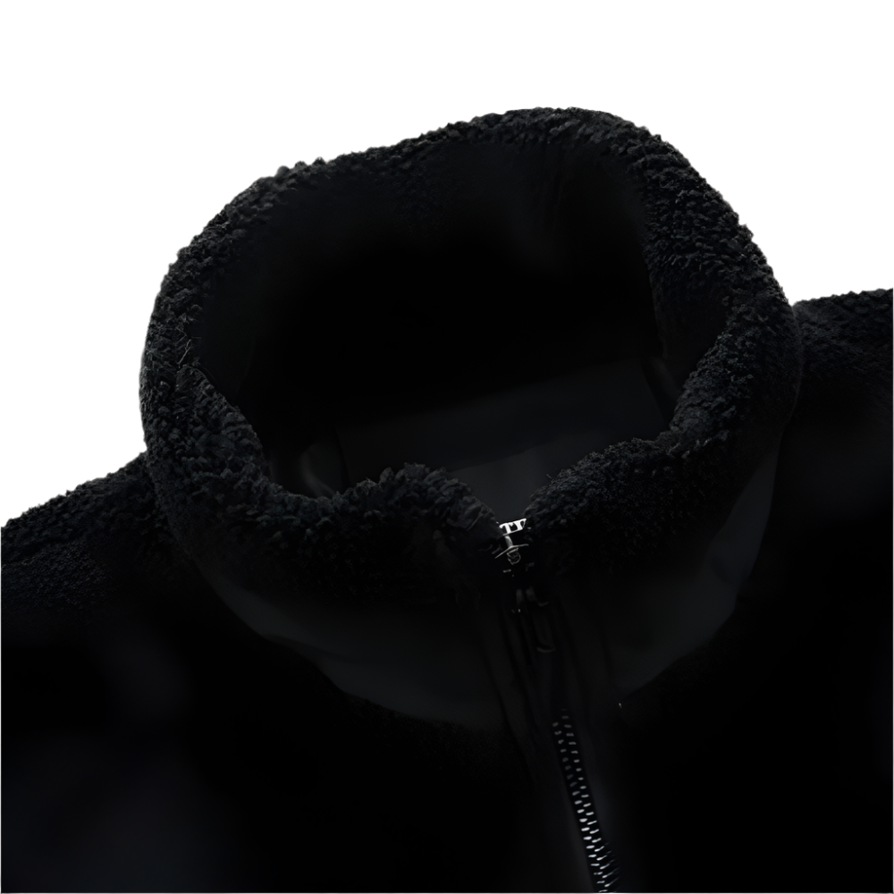 R&B | Herren Outdoor-Fleecejacke mit Reißverschluss und Verstärkten Details