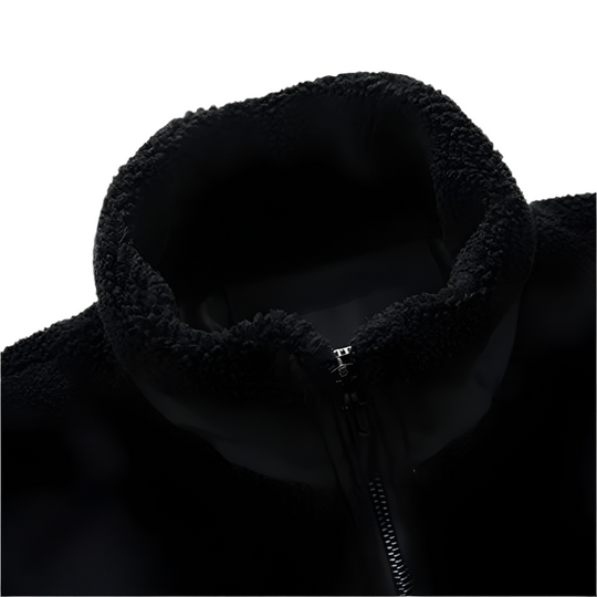R&B | Herren Outdoor-Fleecejacke mit Reißverschluss und Verstärkten Details