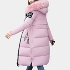 R&B | Winter Puffer Kapuzenjacke für Damen