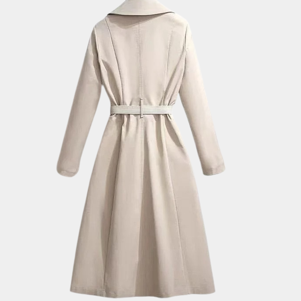 R&B | Eleganter Trenchcoat - Gürtel Vielseitiger Luxus