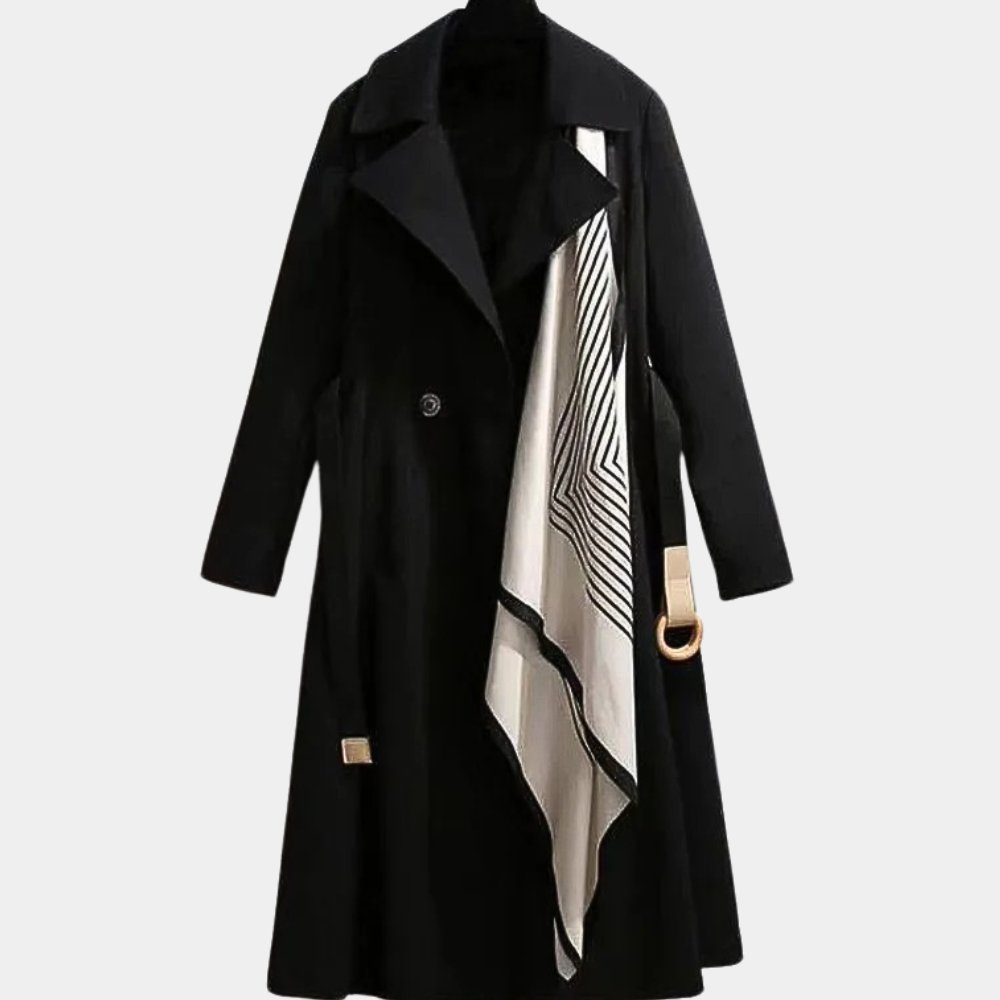 R&B | Eleganter Trenchcoat - Gürtel Vielseitiger Luxus