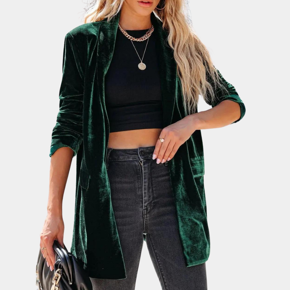 R&B | Damenjacke mit Langen Ärmeln und Taschen