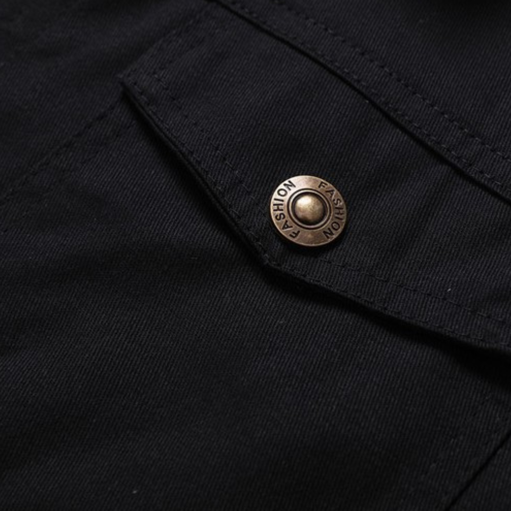 R&B | Winter Bomberjacke Vintage Stil - Warm Gefüttert für Freizeit und Alltag