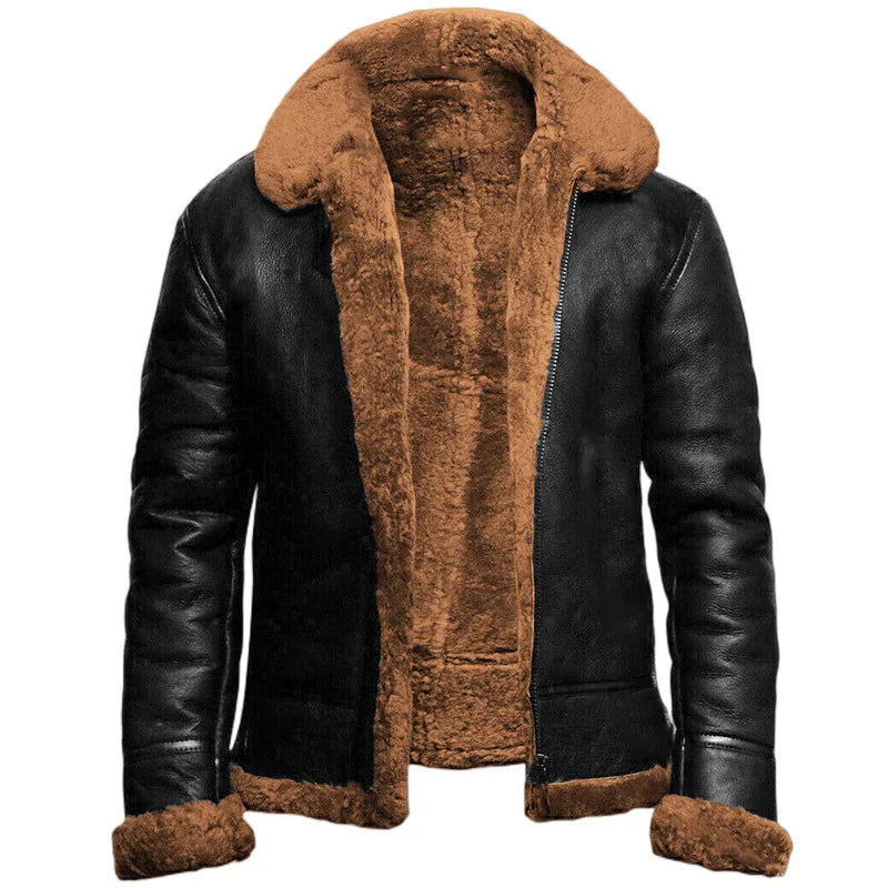 R&B | mit Plüsch Gefütterte Winterjacke