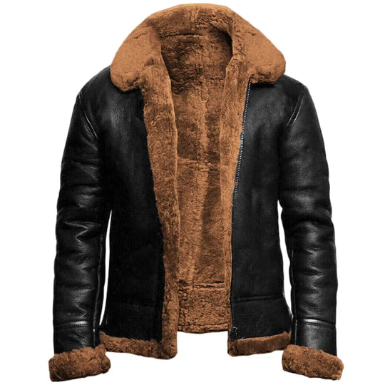 R&B | mit Plüsch Gefütterte Winterjacke