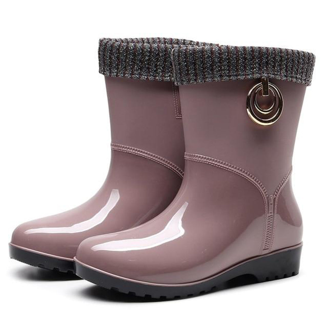 Stylische und warme frühlingsstiefel R&B