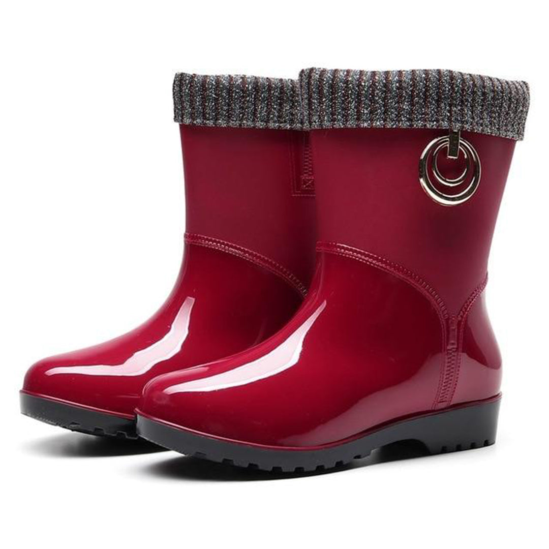 Stylische und warme frühlingsstiefel R&B