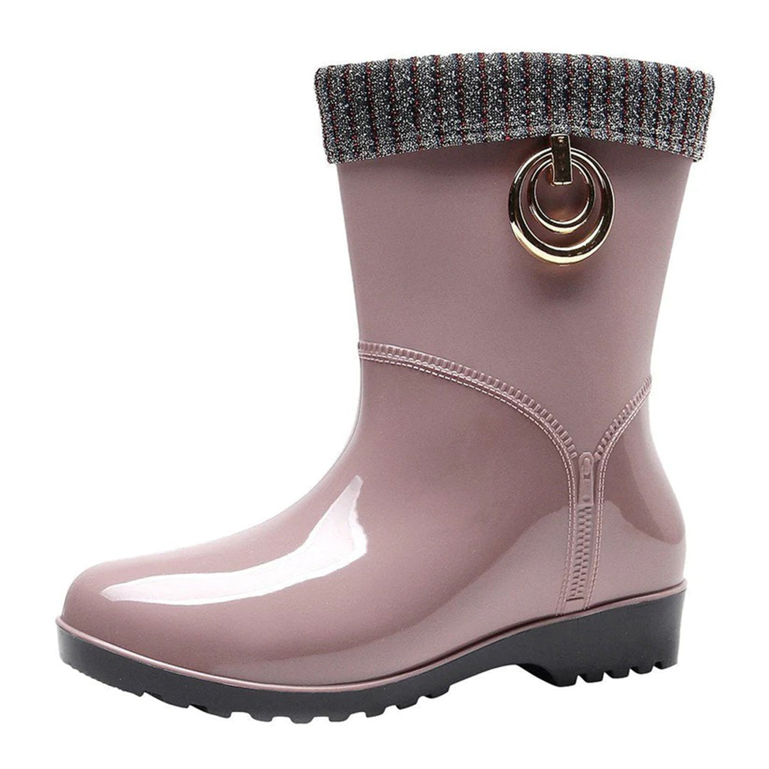 Stylische und warme frühlingsstiefel R&B