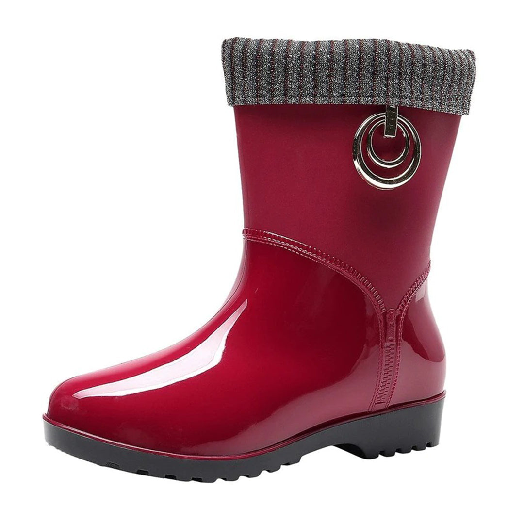 Stylische und warme frühlingsstiefel R&B