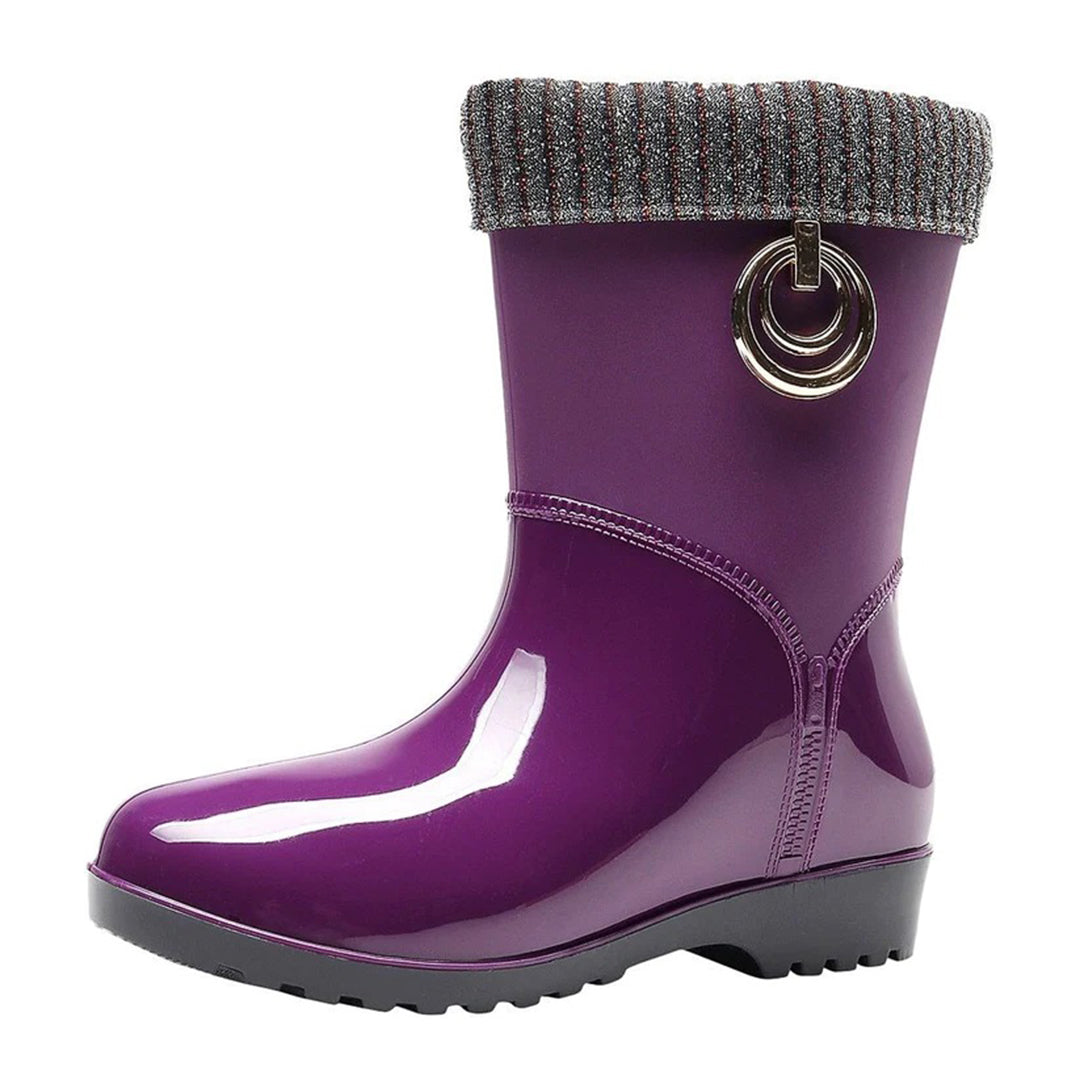 Stylische und warme frühlingsstiefel R&B