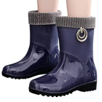 Stylische und warme frühlingsstiefel R&B