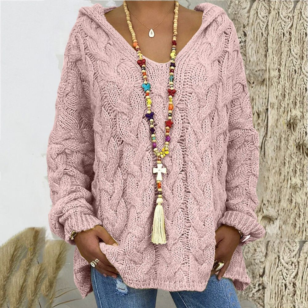 R&B | Gestrickter Hoodie