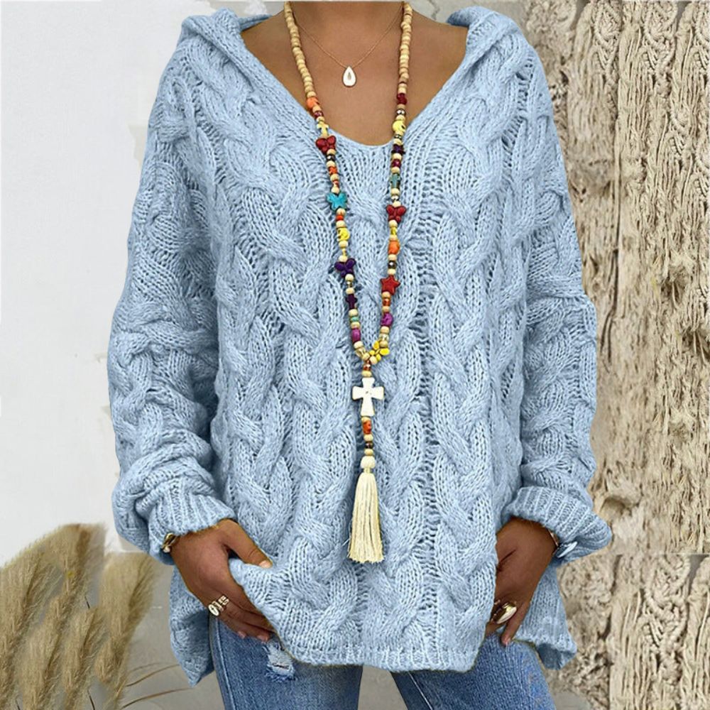 R&B | Gestrickter Hoodie