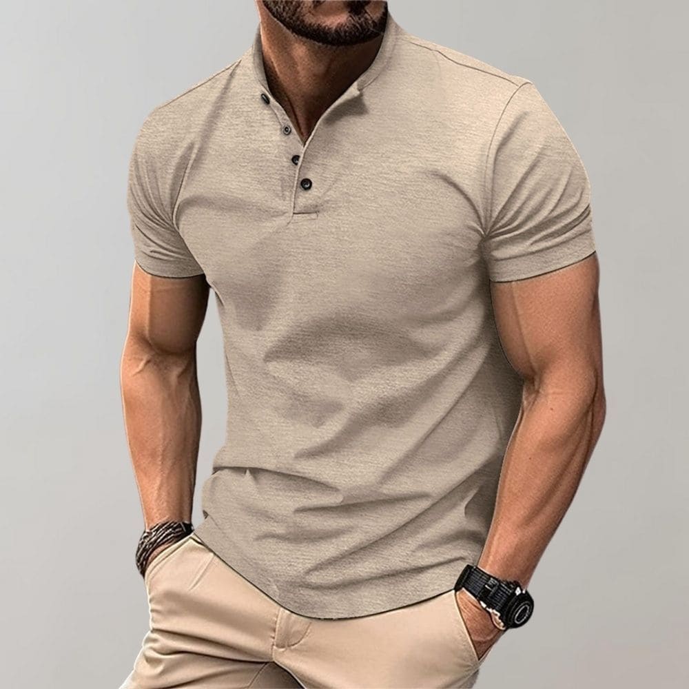 R&B - Elegantes Herrenpoloshirt mit einem lässigen Look