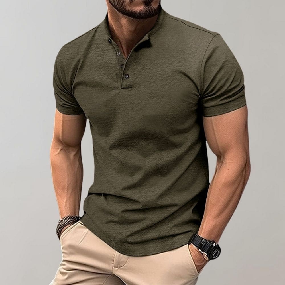 R&B - Elegantes Herrenpoloshirt mit einem lässigen Look